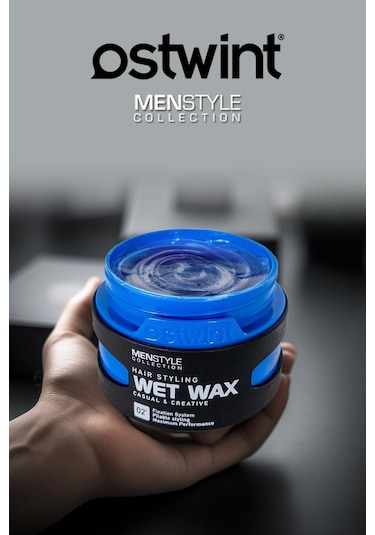 Ostwint Menstyle Collection Profesyonel Saç Şekillendirici Wet Wax 150 ML