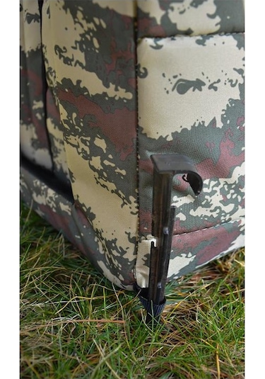 Yuga Kamuflaj Desen Kedi Evi Isı ve Yağmur Korumalı