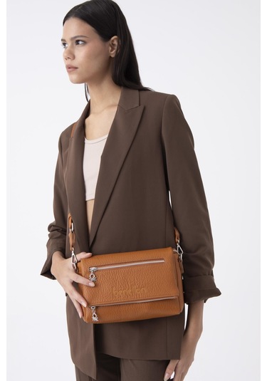 Benetton Kadın El Çantası Bnt1476 Camel Camel