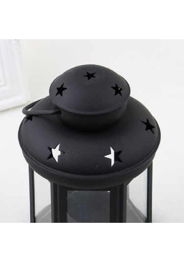 Novahub Hollow Star Demir Mumluk Metal Sanatları Pembe, Şık Dekorasyon