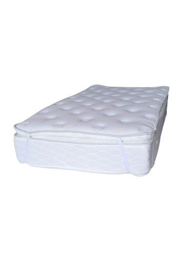 Relax Bedding Sert Yatak Pedi, Pamuklu Örme Kumaşlı 100x200 Cm.