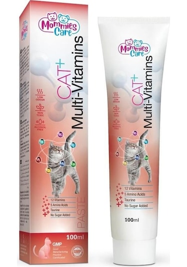 Mommies Care Kedi Malt İçerikli Multivitamin 100 ML