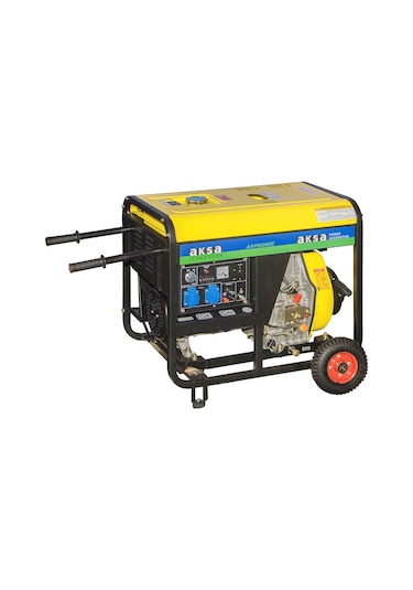 Aksa Aap 8000 De Monofaze Marşlı 8 Kva Dizel Jeneratör