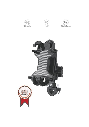 Torima Jx-042 Siyah Car Holder Araç Motor Ve Bisiklet Telefon Tutucu Siyah