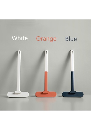 Yaleker Pencere, Koltuk, Halı Temizleme Fırçası - Islak/kuru Çift Kullanım, Çıkarılabilir Sap, Duvar Takılı, Geniş Başlı, Yıkama Kolay Mavi-beyaz