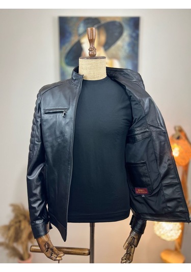 Always Leather Usta İşi Özel Dikim %100 Hakiki Deri 1803340014 Siyah