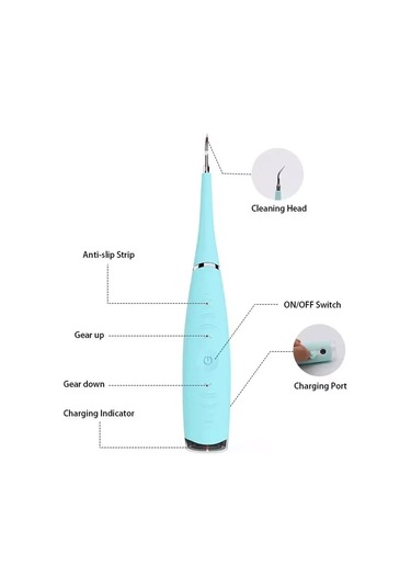 Jialan Taşınabilir Elektrikli Sonic Diş Ölçekleyici Diş Taşı