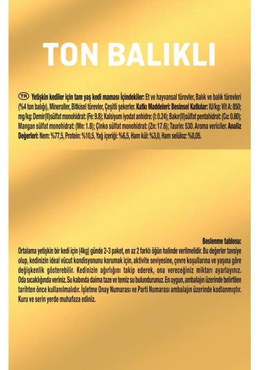 Gourmet Gold Karışık Kedi Konserve Maması 12 x 85 G