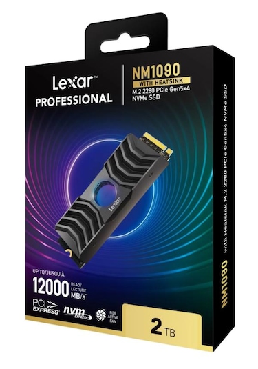 Lexar LNM1090002T-RNANG2TB 12000MB-11000MB/s M.2 NVMe PCIe Gen5 SSD Disk