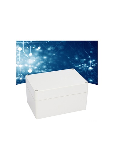 Tenfowee Ip65 Su Geçirmez Elektrik Kutusu, Abs Malzeme Isıya Dayanıklı, Dış Mekan Kablo Tesisatı İçin 160x110x90mm