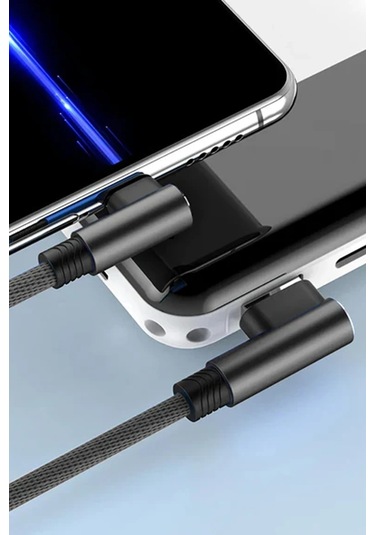 Büro Ev Ofis Cep Telefonu İçin Siyah 3mt 2.4a Usb To Apple Uyumlu iOS Data Şarj Kablosu