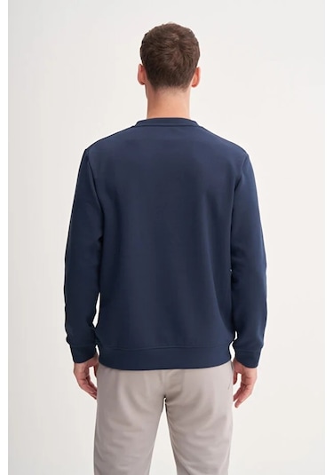 Cazador Dynamic Regular Fit Pamuk Karışımlı Baskılı Scuba Sweatshirt-53290 Lacivert Cazador Dynamic Regular Fit Pamuk Karışımlı Baskılı Scuba Sweatshirt-53290 Lacivert