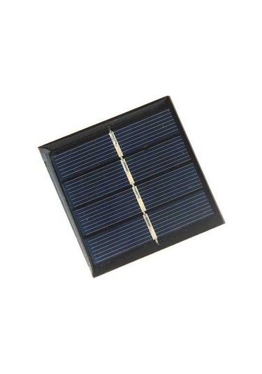 Pazly 0.45w 2v 225ma Polikristal Silikon Mini Güneş Paneli, Taşınabilir Şarj, Kamp, Bahçe Aydınlatması İçin Uygun