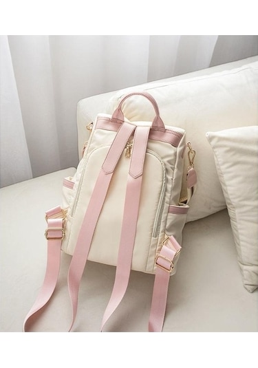 Ganzhoushop Yüksek Sırt Sırt Sırt Seyahat Oxford Öğrenci Kumaş Küçük Kapasiteli Kadınlar Kadınlar Ins İçin İçin Çantası Çantası Çantası Black 2023 Dc Siyah