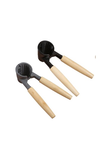 Ceviz Kıracağı Zaman Tasarrufu Sağlayan İş Tasarrufu Sağlayan Kaymaz Sap Yaylı Tasarım Fındıkkıran Fındık Açacağı Ev İçin Siyah