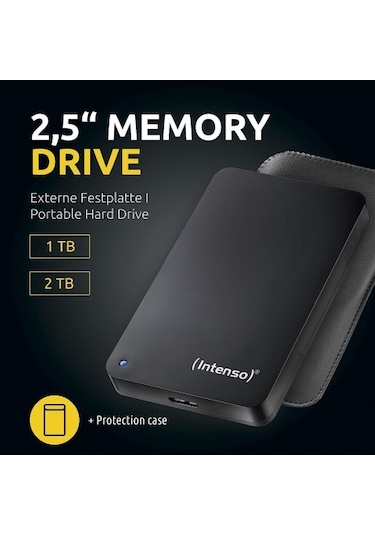 Intenso 6023580 2 TB 2.5" USB 3.0 Taşınabilir Harici HDD