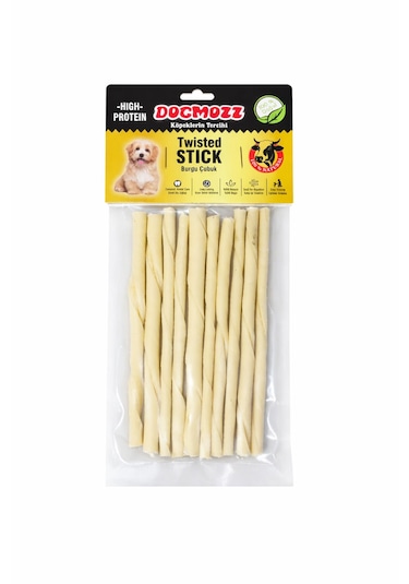 Dogmozz White İnce Burgu Stick 10 Adet