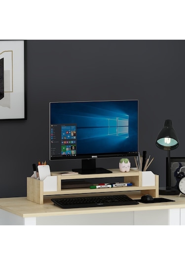 Çınar Monitör Yükseltici Safir-beyaz Beyaz - Safir