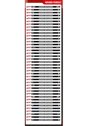 Plakalıkhane Premium Uv Baskılı Kişiye Özel Plakalık 2 Adet