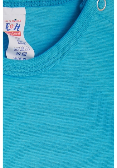 Breeze Erkek Bebek Çıtçıtlı Zıbın Arkadaş Temalı 9 Ay-3 Yaş, Mavi