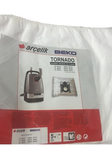 Ergo Süpürge Uyumlu Bez Toz Torbası 5 Adet