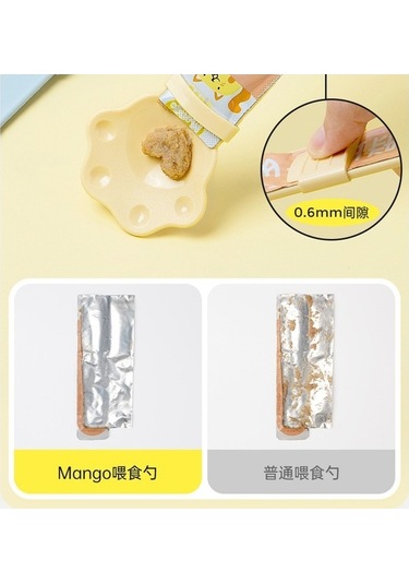 Dm Mango Meyve Aromalı Pet Kedi Şerit Besleyici Kaşık