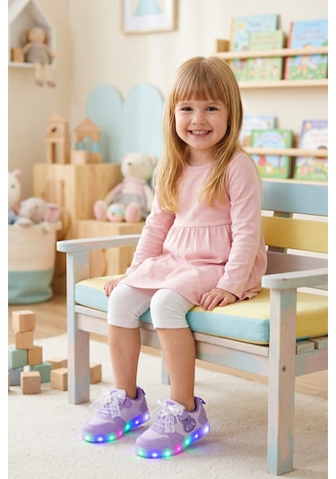 Dark Seer Kids Ds Chen Sneaker 2026 Çocuk Mor-lila-beyaz