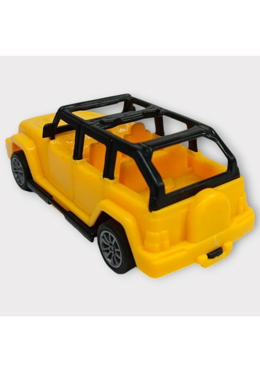 Çek Bırak Arabalar 10 Cm - Sarı Jeep