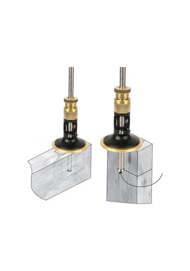 Ganwei 0.2mm Hassas Avrupa Scriber İşaretleme Ölçer Paralel Çizgi Çizim Ağaç İşleme Aleti Sabit Bıçak