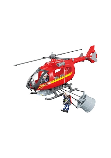 Yangın Söndürme Helikopteri Yapı Seti