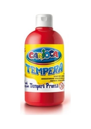 Carioca Tempera Suluboya Süper Yikanabilir Kırmızı 500 ML N11.2