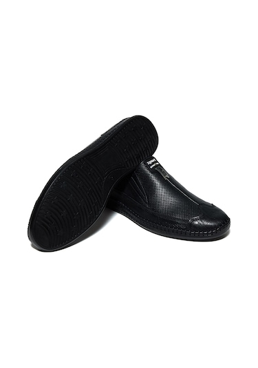 Bestello Bağcıksız Poli Taban Casual 020-085 Erkek Ayakkabı Siyah