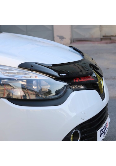Cappafe Renault Clio 4 Ön Kaput Koruma Rüzgarlık 4Mm Abs 12-20