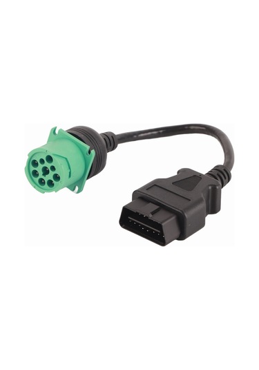 Kosona Cummins Diesel Motoru İçin Obd2 16 Pin'den 9 Pin Erkek Bağlantı Kablosu - Diagnoz Adaptörü, Pvc/pe Malzeme, Esnek Ve Dayanıklı