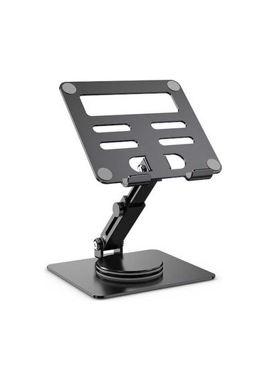 Ebitda Alüminyum Stand Ayarlanabilir Masaüstü Telefon Tutucu Mt136 Gri 360 Döndürülebilir, Yükseklik Ayarlanabilir, Katlanabilir, 4-13 İnç Uygun