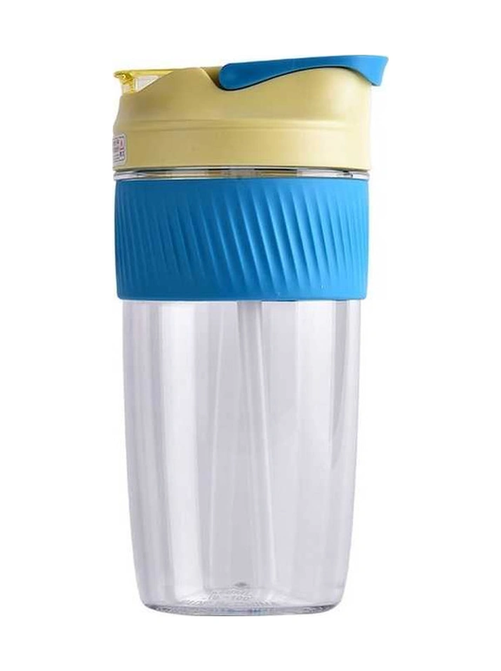 Fortunelane 600ml Sızdırmaz, Isıya Dayanıklı Silikon Kaplı Seyahat Kahve Bardak Sarı, Sağlam Design Sarı