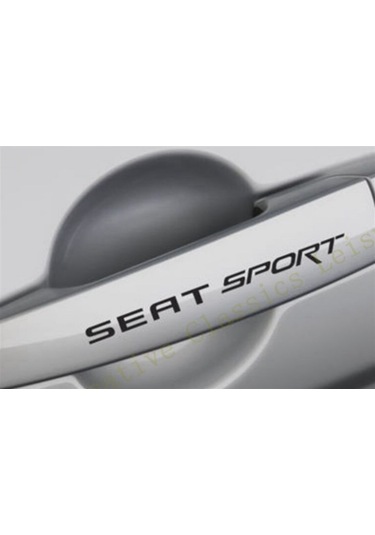 Seat Sport Yazılı Kapı Kolu Sticker Etiket Modeli