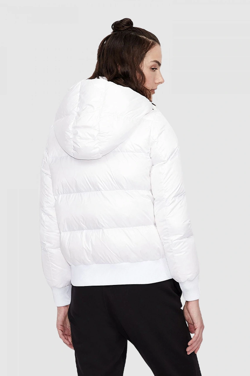 Armani Exchange Armani Kadın Şişme Mont Beyaz