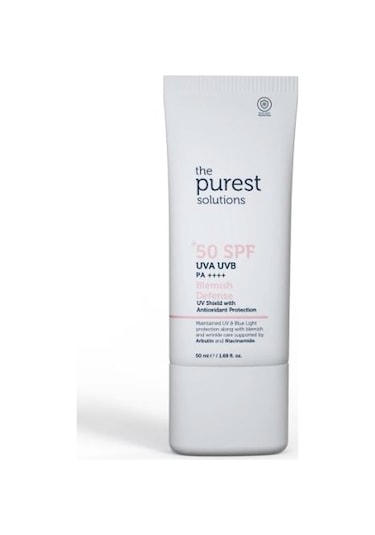The Purest Solutions Lekeli Ciltler İçin Renkli Güneş Kremi SPF50+ 50 ML