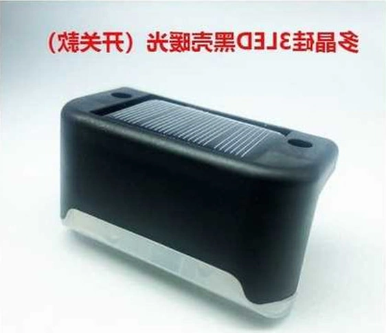 Tongxida 3 Led Güneş Enerjili Bahçe Lambası - Dayanıklı Siyah Kasa, Sıcak Işık