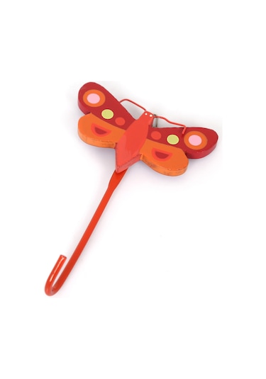 Sıa Ahşap Tekli Askı Kelebek Şekilli