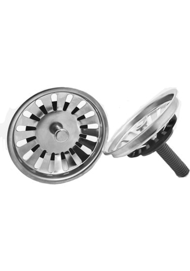 Paslanmaz Çelik Lavabo Süzgeci 8 X 8