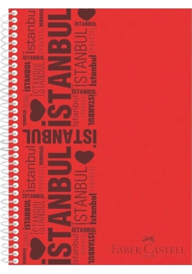 Faber Castell Urban A4 100yp Asortili Spiralli Not Defteri Düz / Diğer