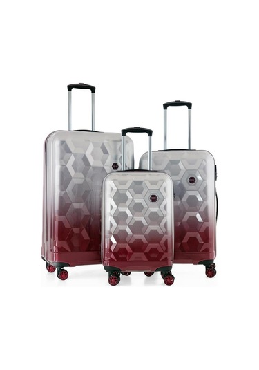 Ççs London 5226 Polikarbon 3 Lü Valiz Seti Çok Renkli