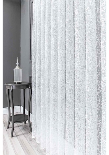 Evdepo Home Kullanıma Hazır Örme Tül Perde (540715464)