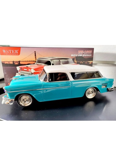 Chevrolet Ws-1955bt Belair 1955 Model Bluetooth Hoparlör 5365