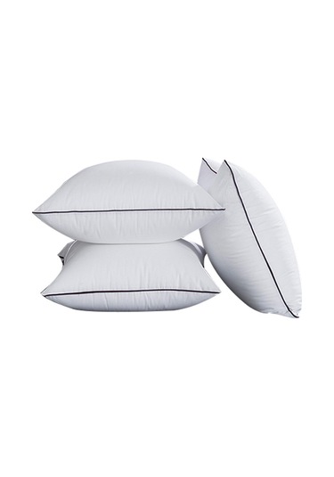 Suntek Yastık Ek Parçası Rahat Kare Pamuklu Atkı 55cmx55cm-1100g-mor-kenar Mor Kenar