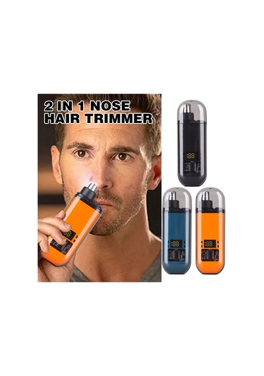 Erkekler Ve Kadınlar İçin Taşınabilir, Usb Şarjlı Elektrikli Burun Kılı Kesme Makinesi
