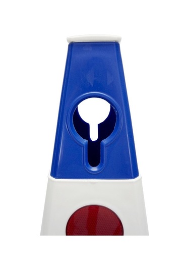 Ultra Kedi Gözlü Koni Mavi Ağırlıklı 60 Cm Trafik Dubası