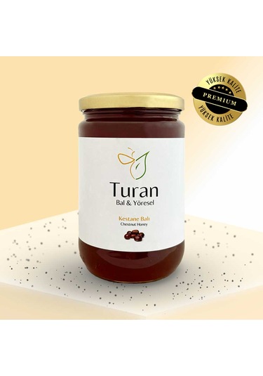 Turan Bal ve Yöresel Kestane Balı 850 G